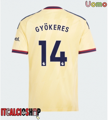 Arsenal Viktor Gyokeres #14 Terza Maglia 2026-27 Manica Corta